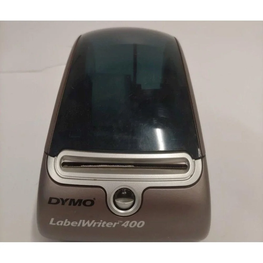 DYMO LabelWriter 400‎ Label Printer 93089 Silver Blue Excellent Bundle OS